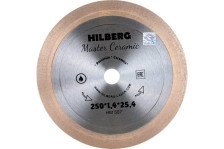 Диск алмазный 250х25.4х1,4х25 Hilberg Master Ceramic TRIO DIAMOND HM507
